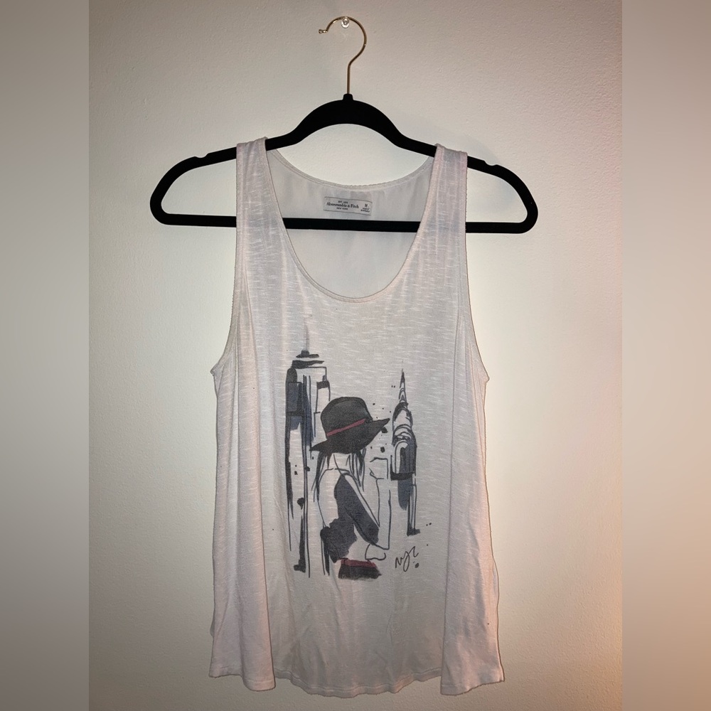 Abercrombie & Fitch Artsy Tank Blouse